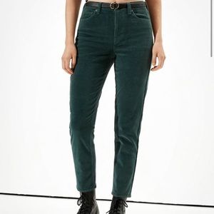 American Eagle Corduroy Mom Jeans